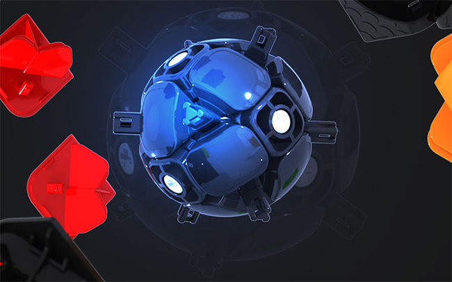 DianSheng Solar System S2M 2x2x2 Magic Cube Stickerless